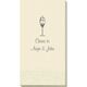 Bubbly Champagne Guest Towels Image 3 of 4